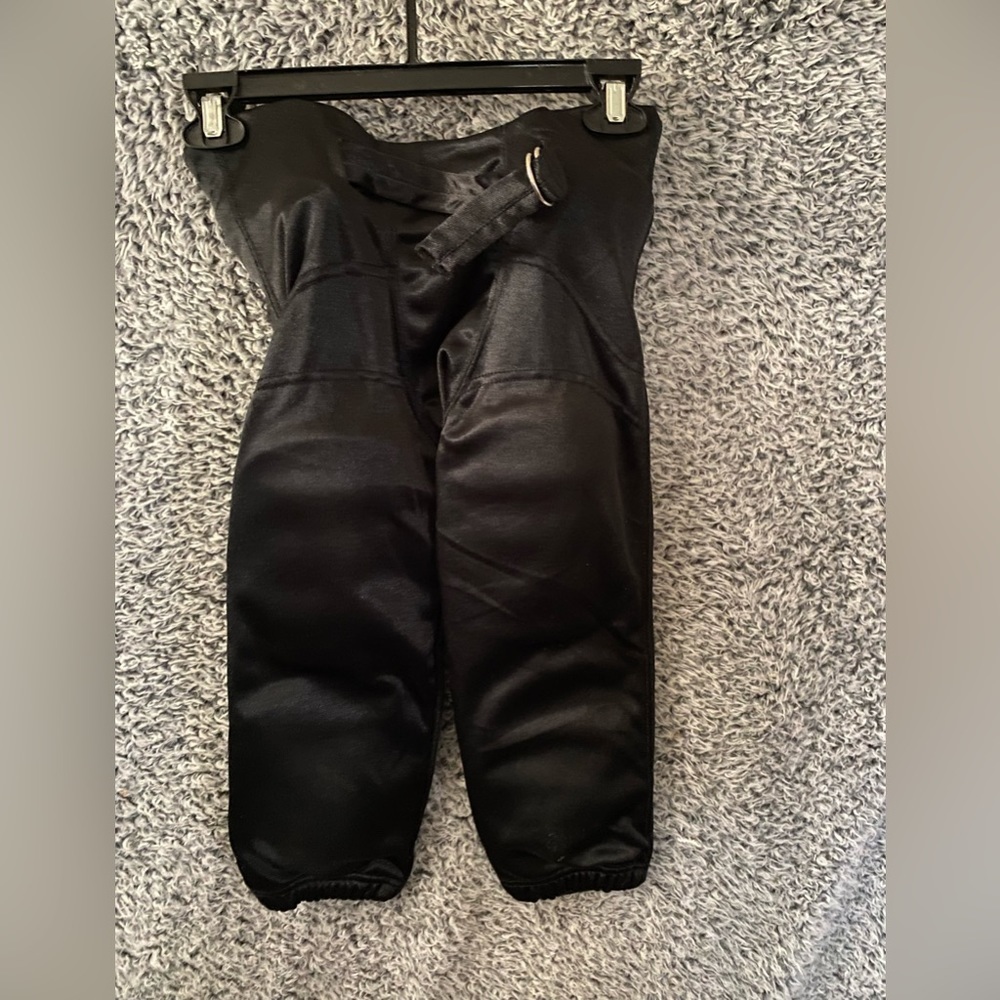 BLACK CHAMPRO YOUTH XL BASEBALL PADDED PANTS SHORTS SHINY BOYS EXTRA SMALL
